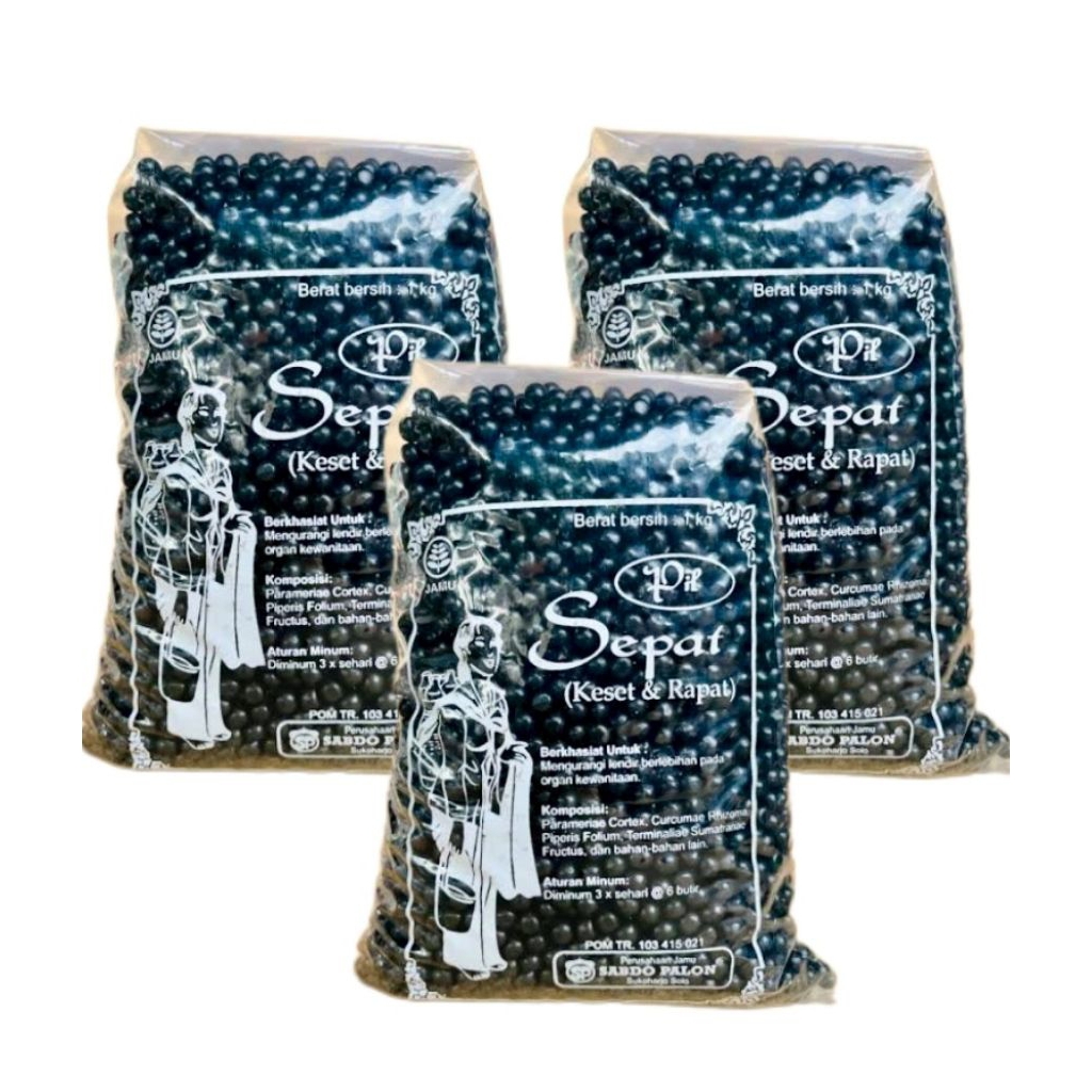 

Jamu pil sepat Sabdo Palon 1kg