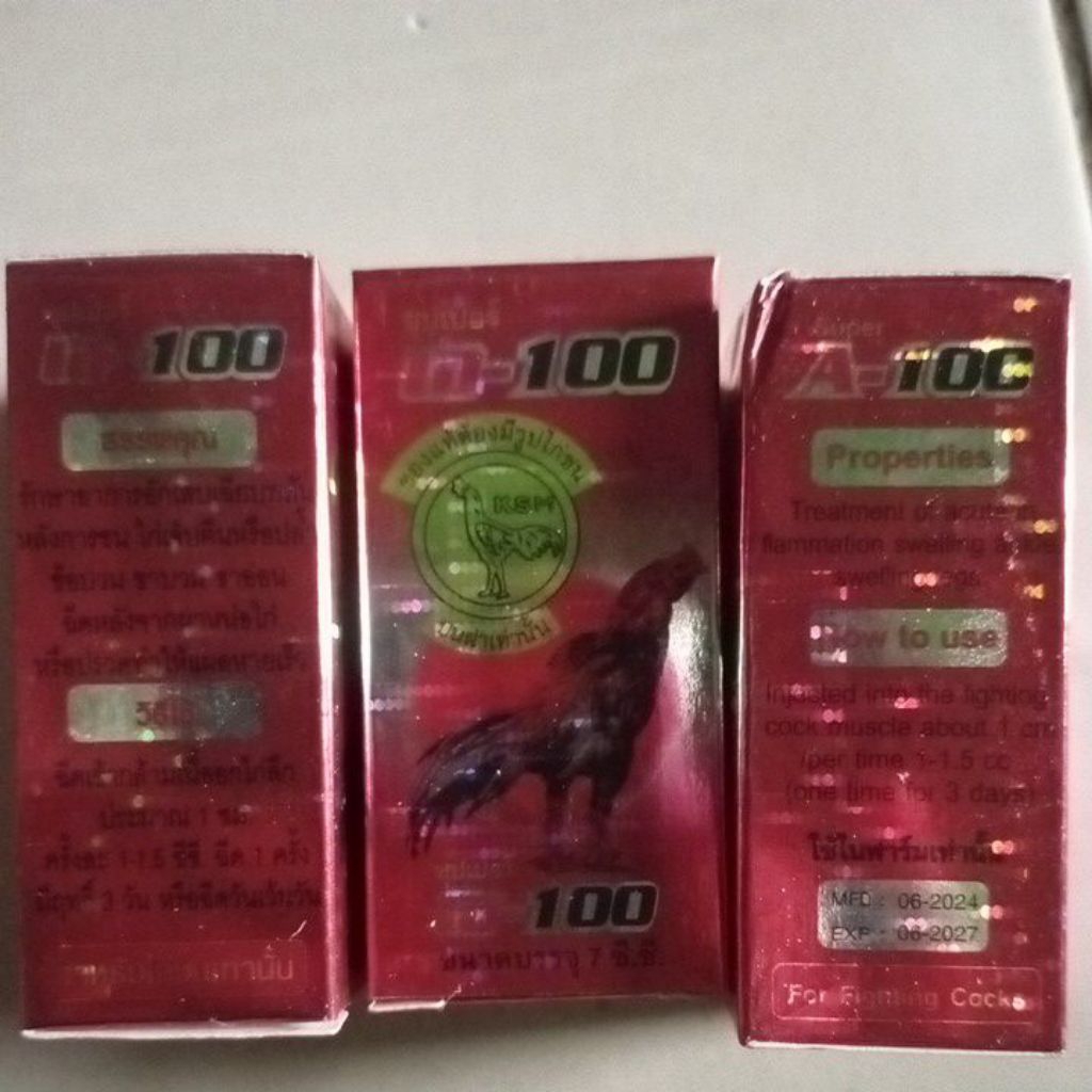 A-100 Super ampuh untuk mengobati kaki ayam yang lumpuh