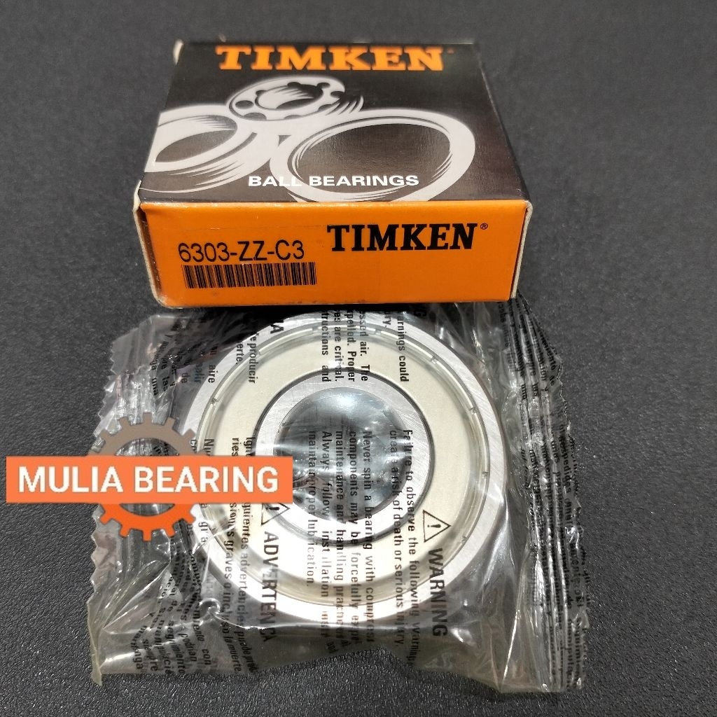 BEARING 6303 ZZ C3 TIMKEN ORIGINAL