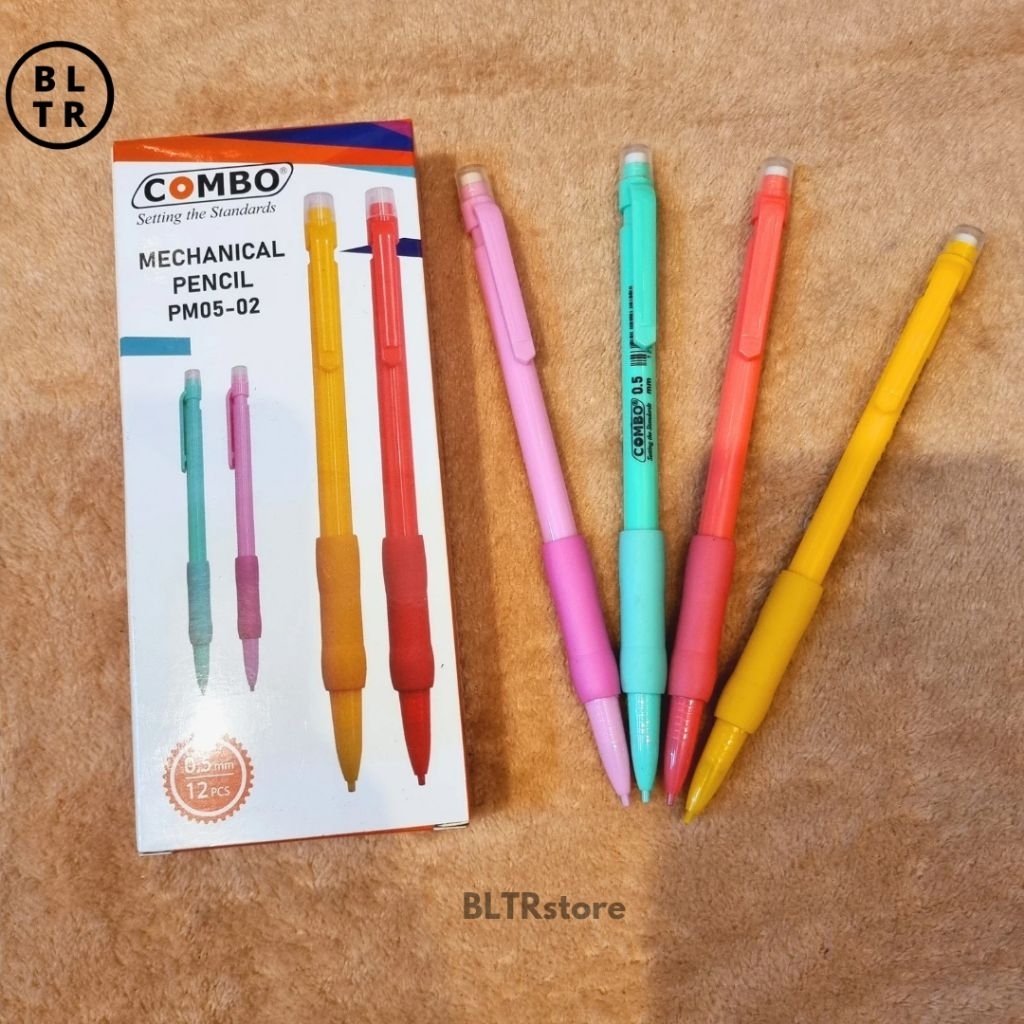 

PAK//PENSIL MEKANIK 0,5MM COMBO(PM0502)/PENSIL ISI ULANG/PENSIL+PENGHAPUS/NEW ORIGINAL