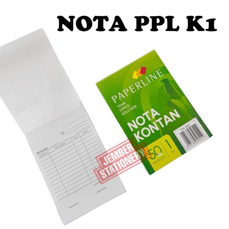 

(1biji) Nota Paperline 1ply Kecil