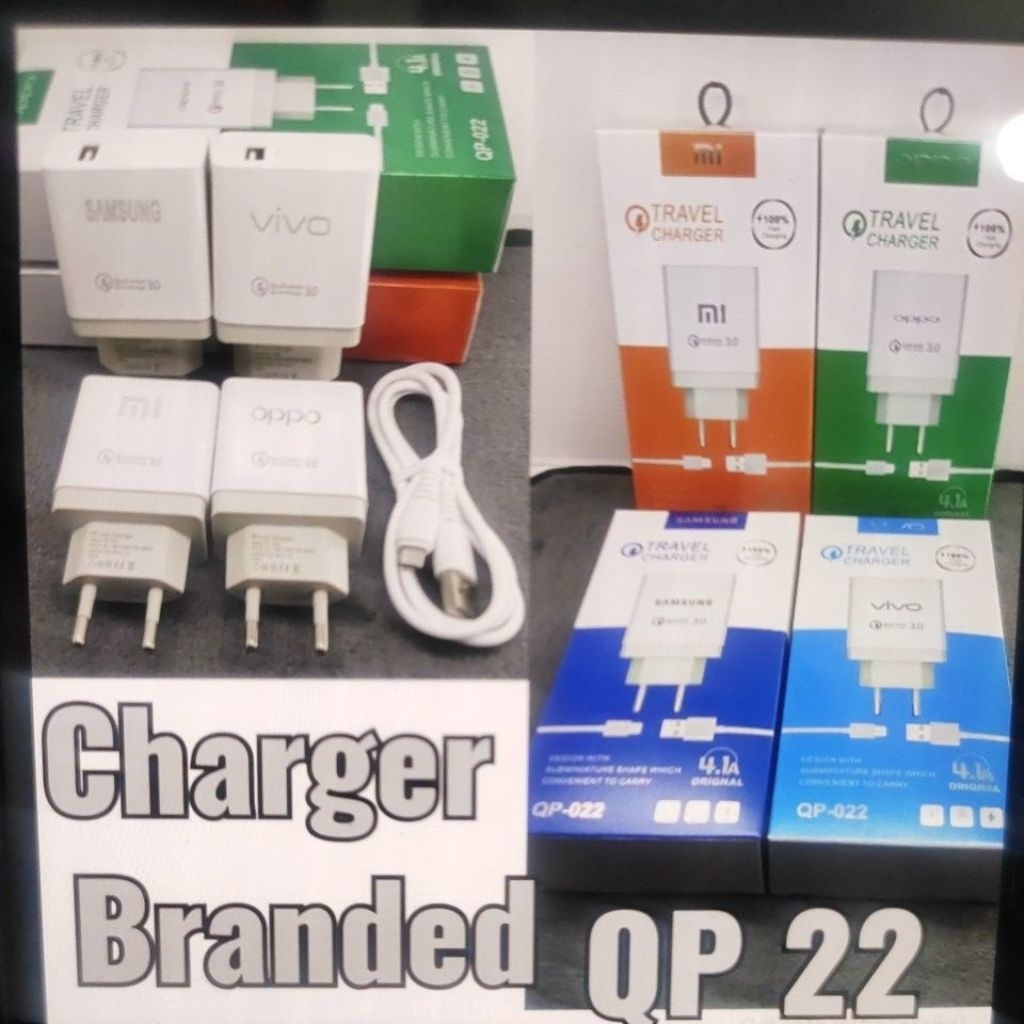 travel charger branded