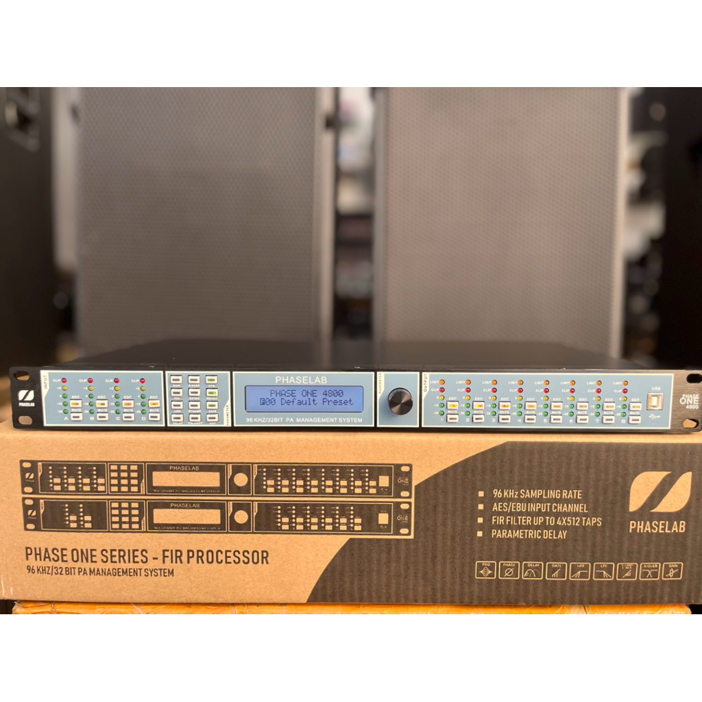 dlms/digital loudspeaker management system phaselab phaseone 4800