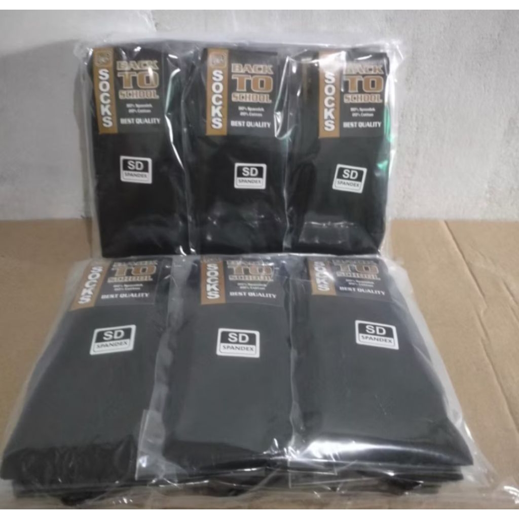 

VM Kaos Kaki Sekolah SD Hitam Putih Polos