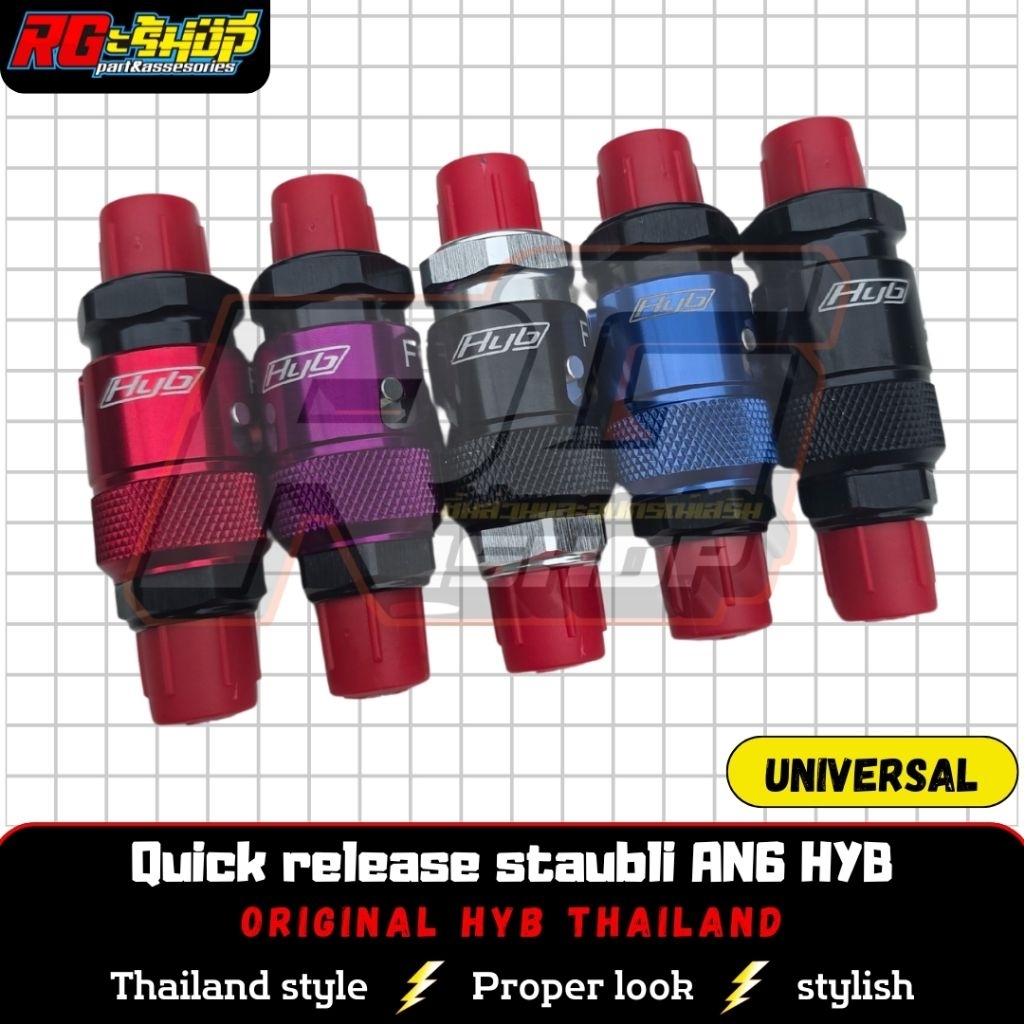 Staubli Quick Release Selang Bensin Tutup Oli FPR Fuel Pressure Regulator AN6 Alumunium Almu Alumuni