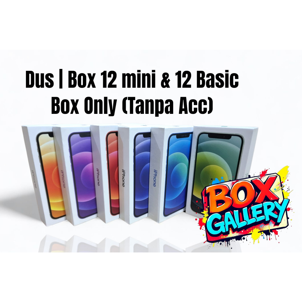 

Box Gallery Dus Kotak 12 mini | 12 Basic (Tanpa Acc)