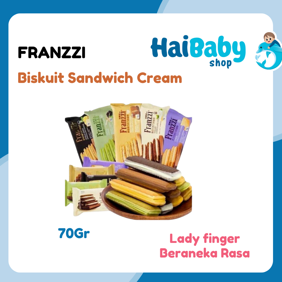 

Sunssi Franzzi Cookies Krim lady finger Beraneka Rasa 70gr