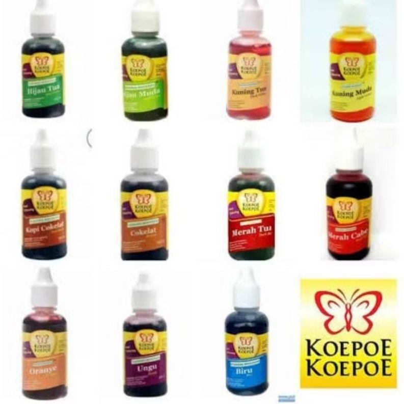 

KUPU-KUPU PEWARNA MAKANAN