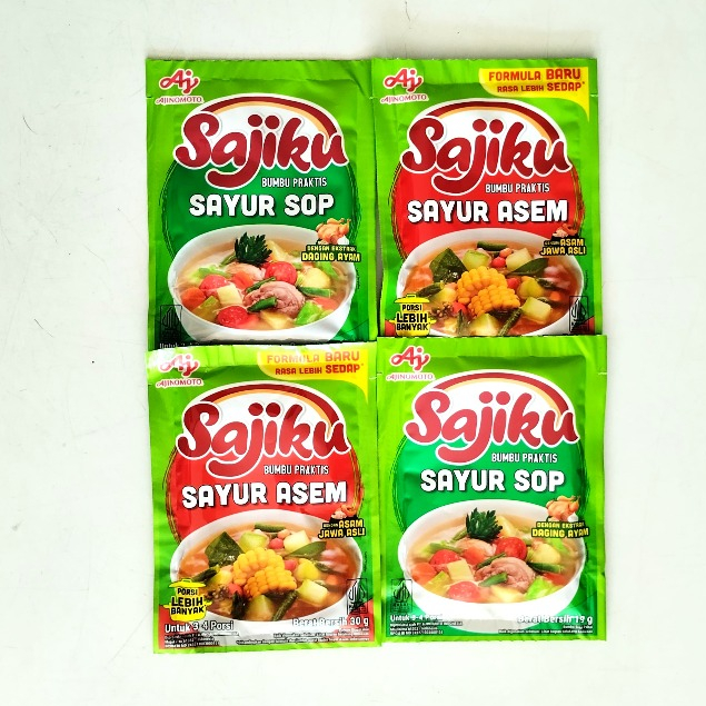 

Sajiku Sayur Sop dan Sayur Asem Bumbu Praktis