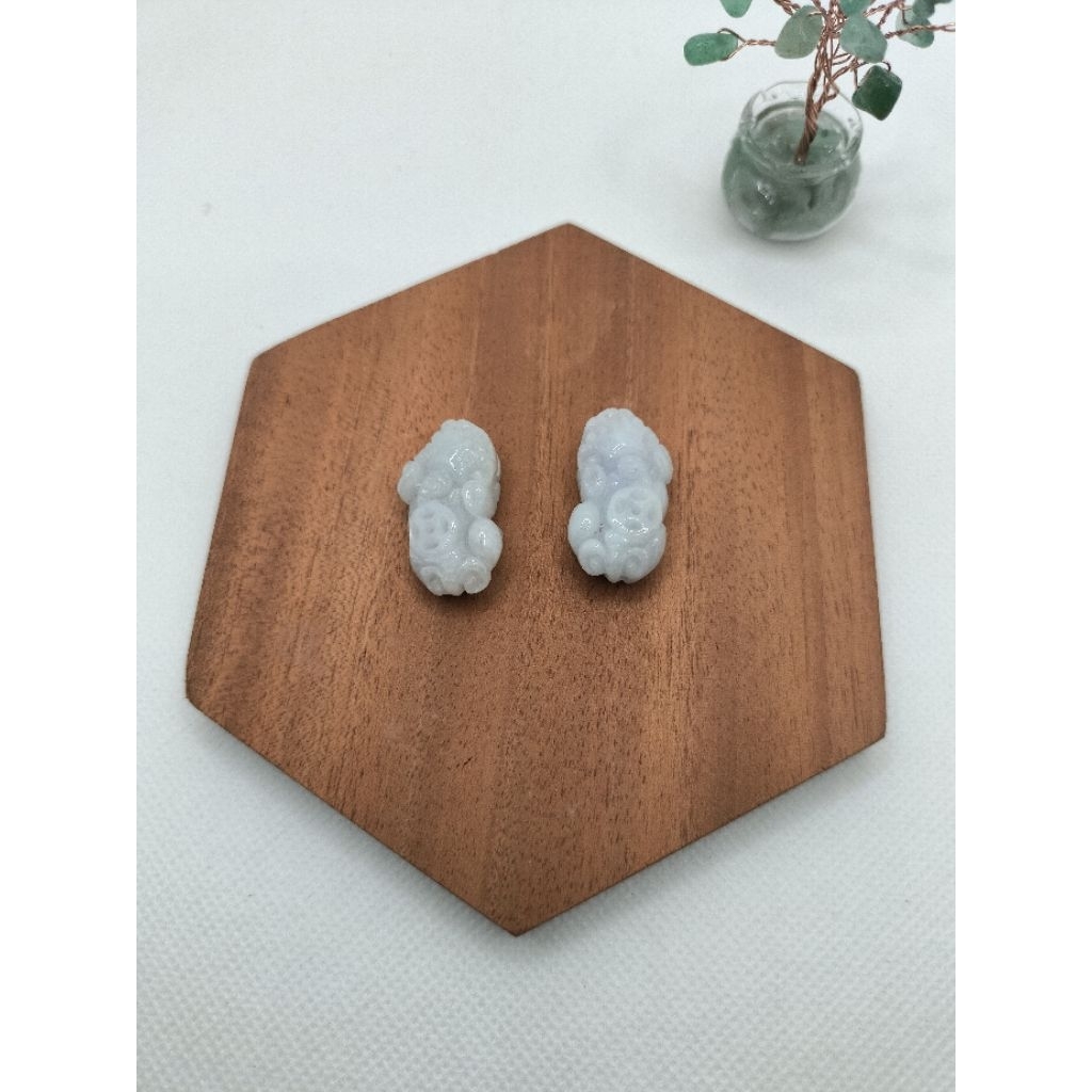 Giok Burma Pixiu Small Pendant (jadeite)