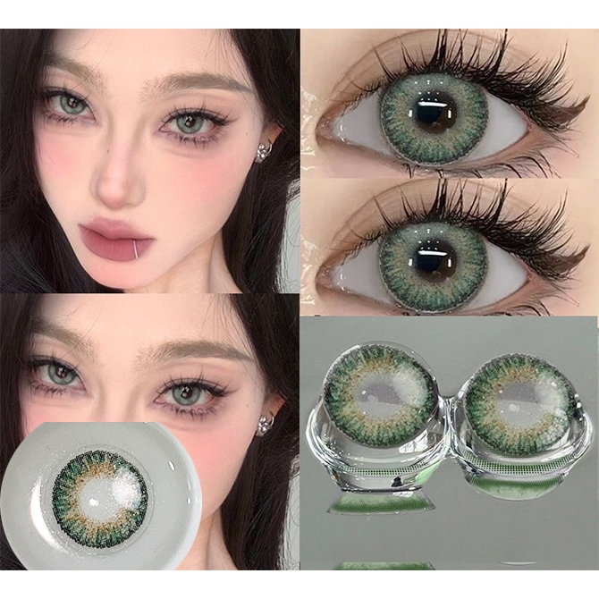 Eyeshine mata buat cairan Softlens hitam ukuran minus dubai 16mm  Softlens hitam diameter besar