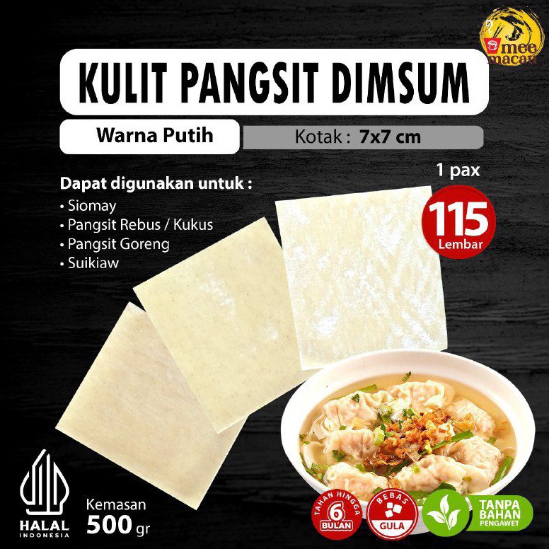 

Belanja Mantap TERMURAH 5 Gram Kulit Pangsit Kotak Kulit Martabak Kulit Kotak Dimsum Siomay Isi Basah Putih Goreng Rebus Kukus Halal Kut Pangsit Premium Produksi Fresh Tiap Hari Langsung Pabrik Halal MUI Dinkes PIRT Pangsit Goreng Kriuk Krispi