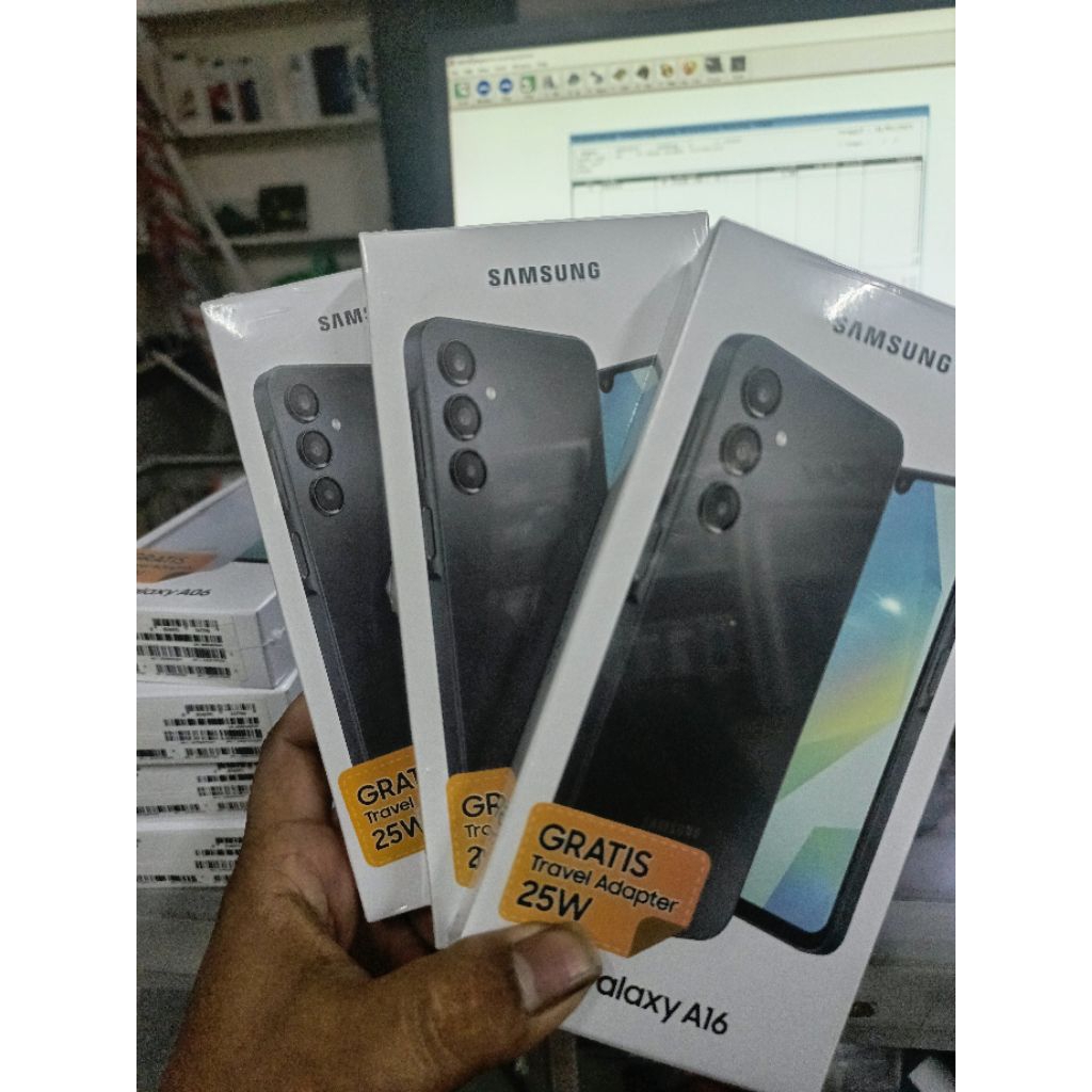 Hp/Handphone Samsung A16 Series garansi resmi 12 bulan