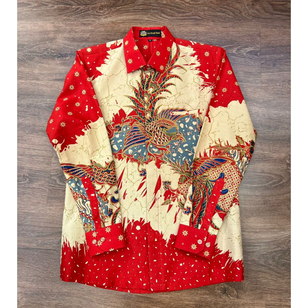 Batik Bansa Slimfit - Burung Hong - Baju Batik Pria - Kemeja Batik Katun Premium
