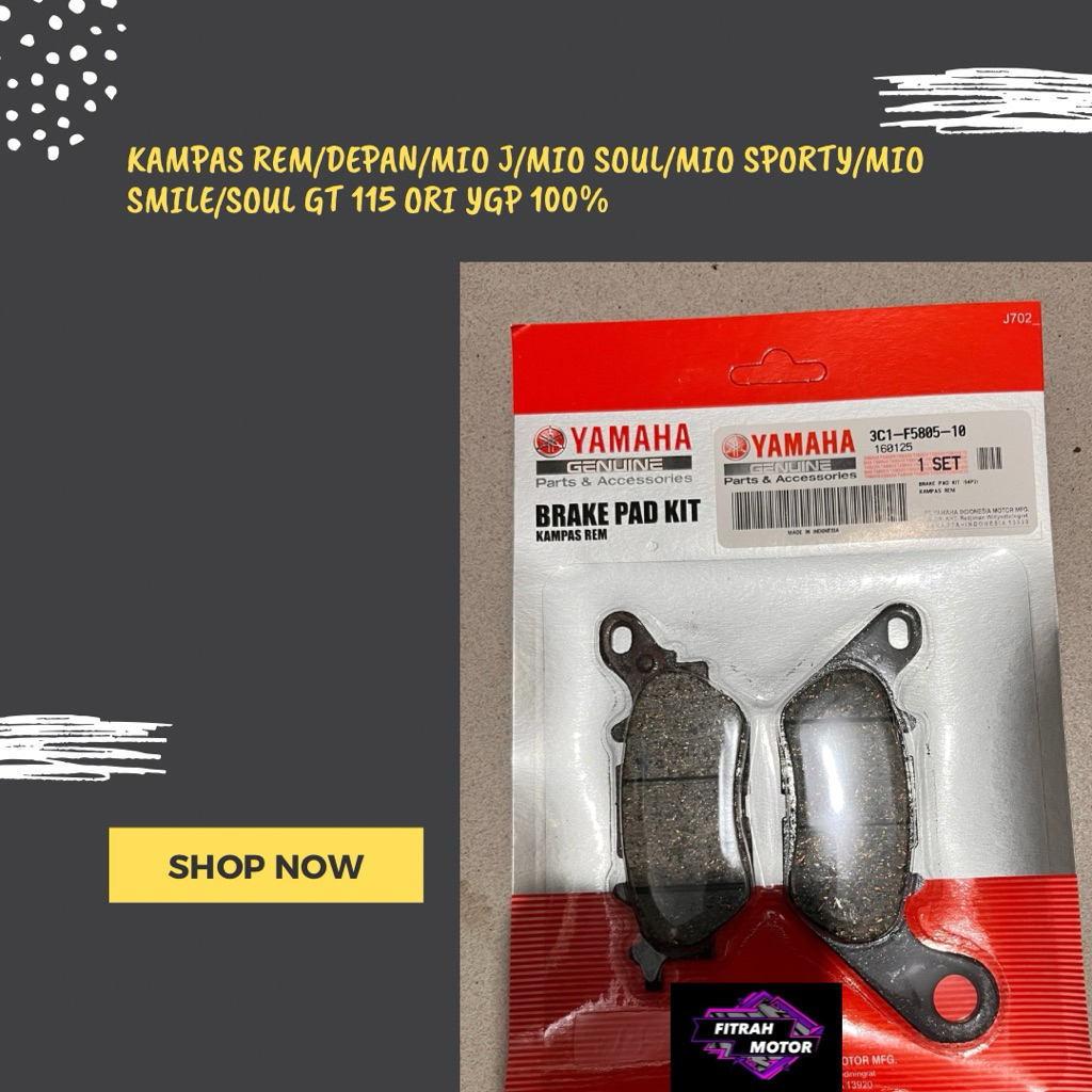 KAMPAS REM/DEPAN/MIO J/MIO SOUL/MIO SPORTY/MIO SMILE/SOUL GT 115 ORI YGP 100%