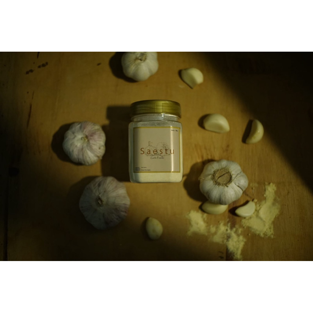 

Pure Garlic Powder Bubuk Bawang Putih Bumbu Masak Saestu (100gr)