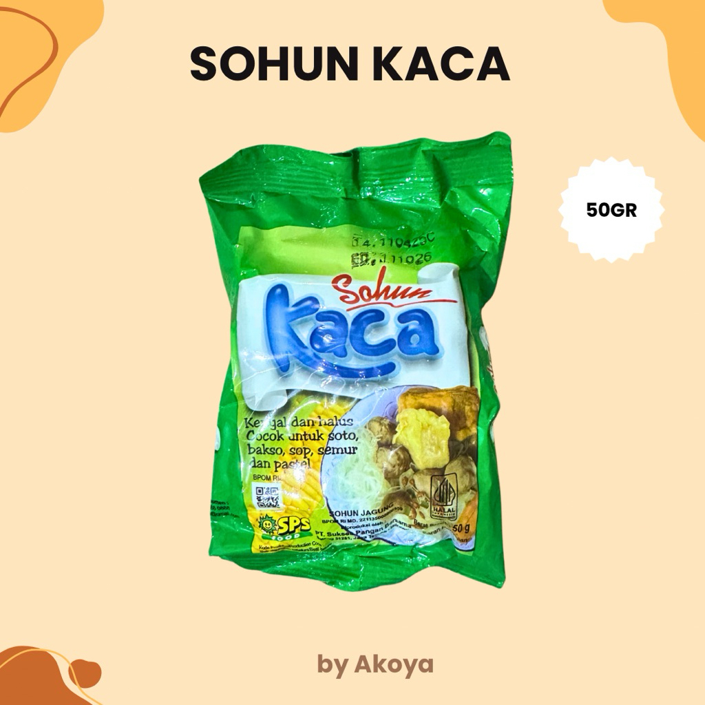 

SOHUN KACA MIE SOUN 60G SPS FOOD