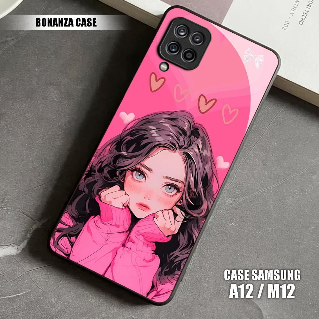 Bonanza - Casing Hp Samsung A12 / M12 - Case Fashion Terlaris - Case Hp Samsung A12 / M12 - Softcase