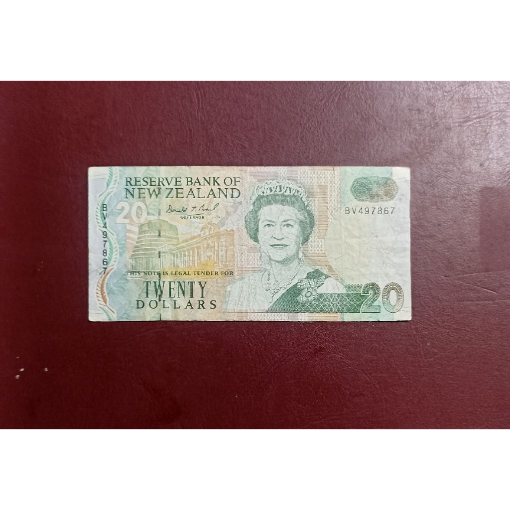 UANG NEW ZEALAND 2O DOLLARS