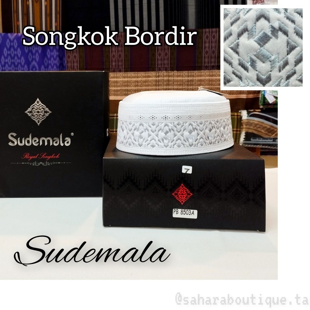 Songkok Bordir Sudemala