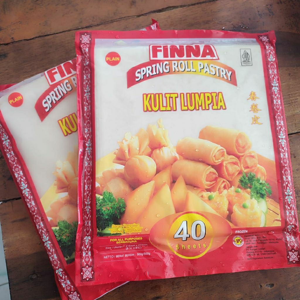 

finna spring roll pastry 21,5cm / kulit lumpia finna isi 40