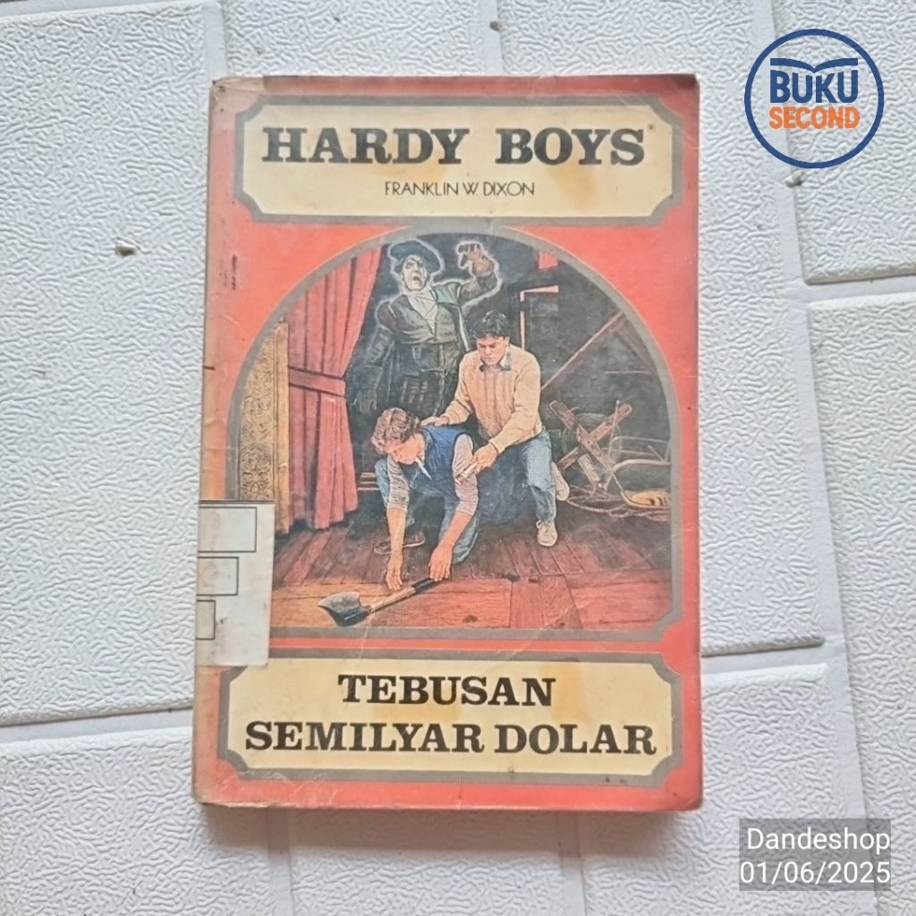 Hardy Boys by Franklin W Dixon - Eks Rental - Novel Klasik Bekas Preloved Original