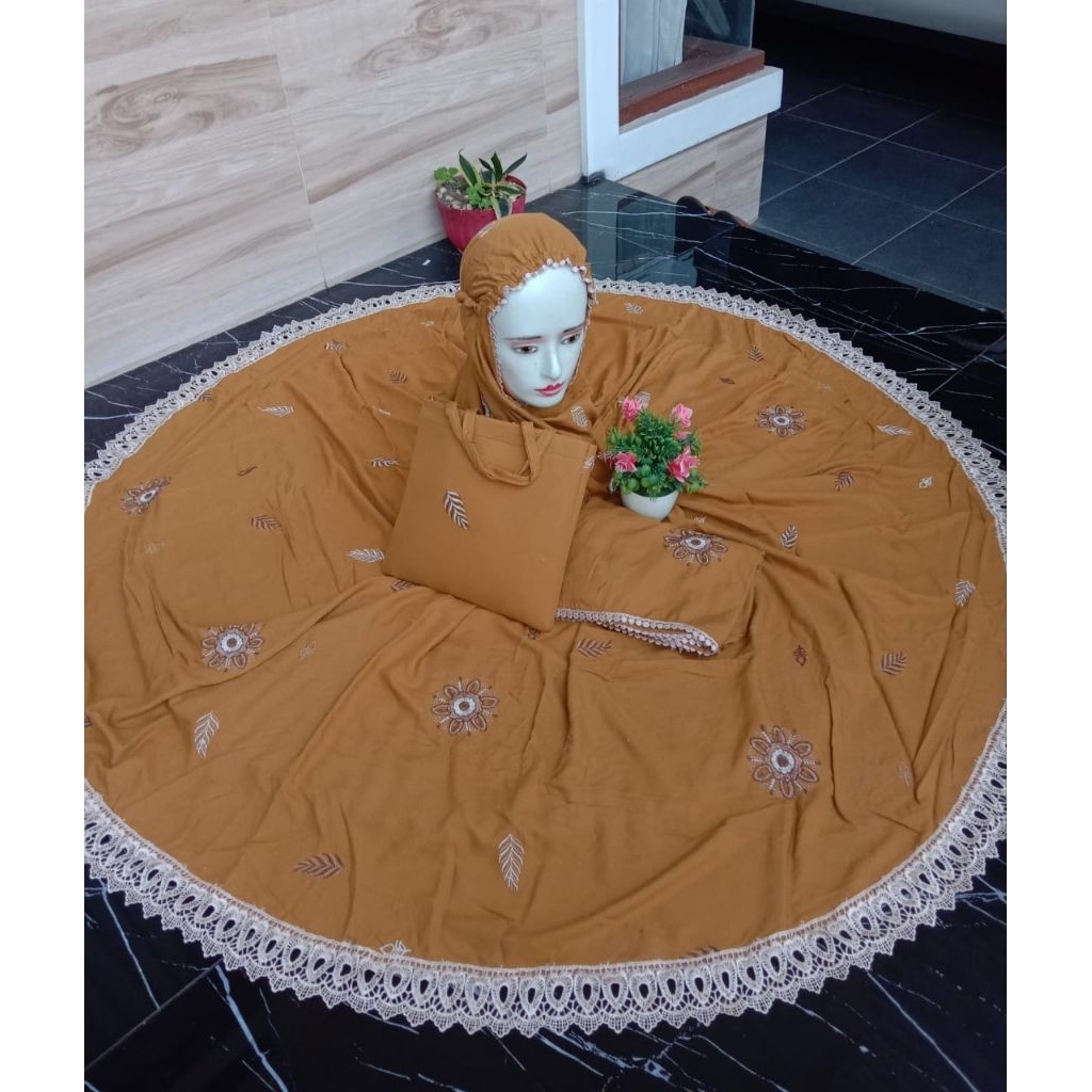 MUKENA POTONGAN / TERUSAN DEWASA RAYON TWILL