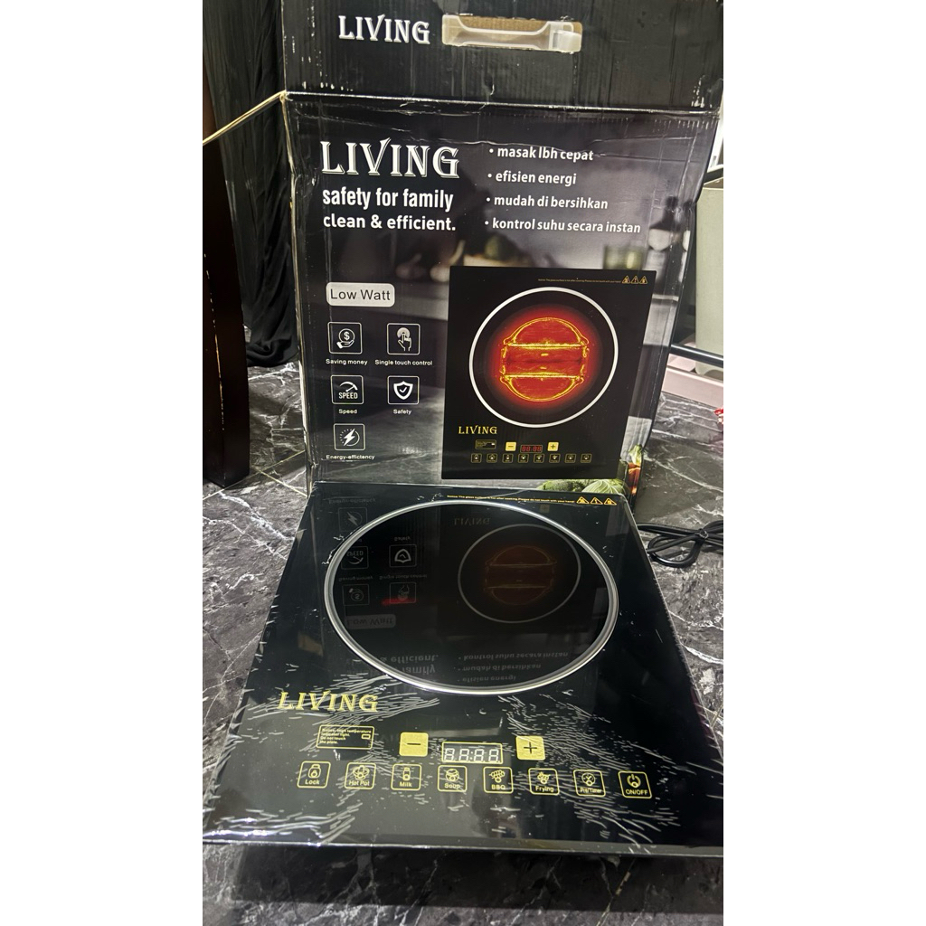 kompor listrik halogen living