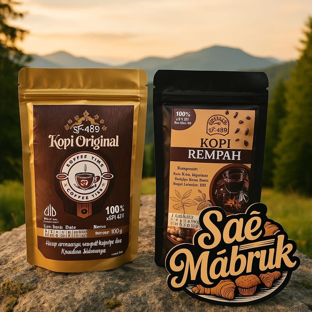 

Kopi Original 100 % dan Kopi Rempah