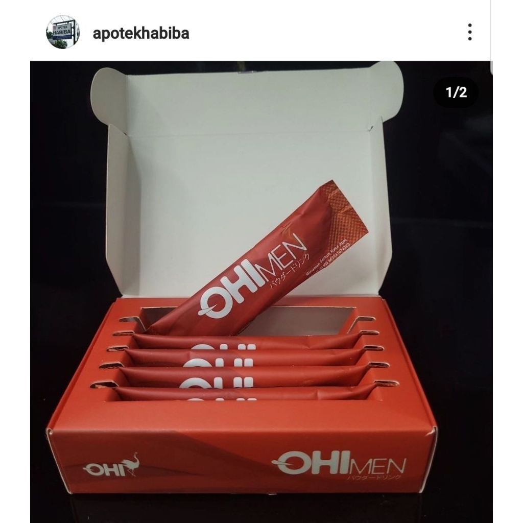 ohimen original herbal rasa melon untuk pria sejati