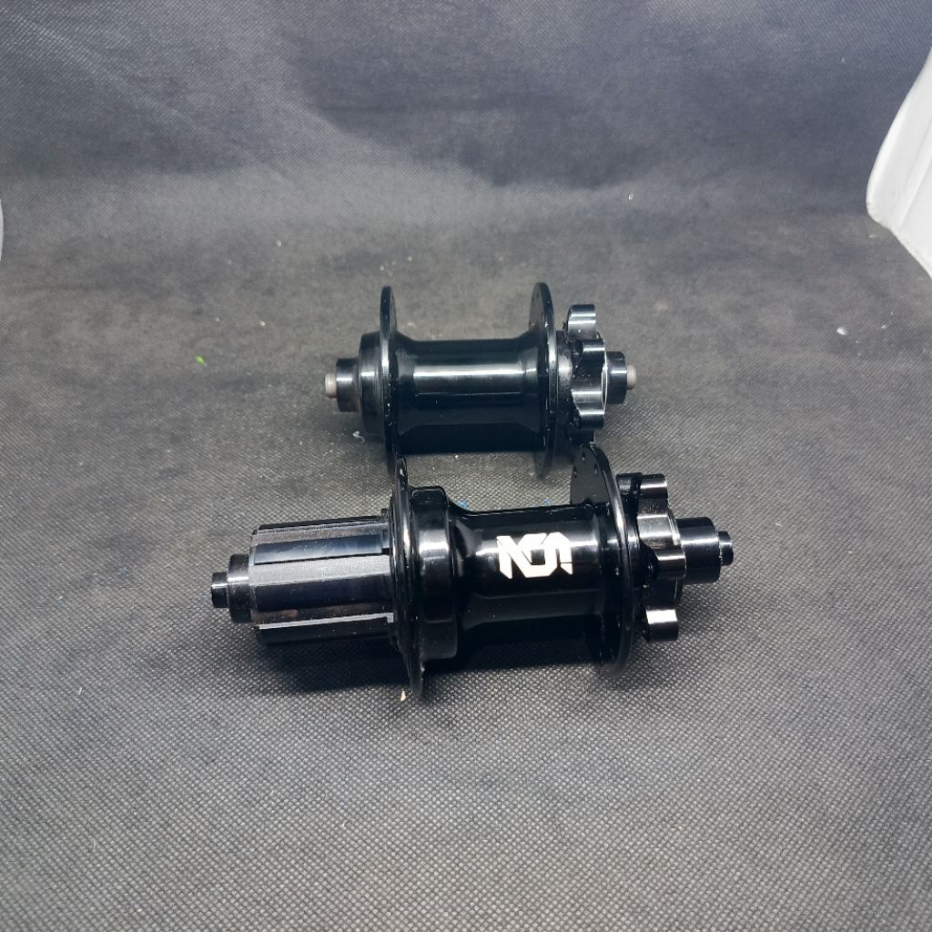 Hub Freehub Ion set discbrake 20 &24 hole OLD 100/135 bearing jangkrik sepasang tanpa QR