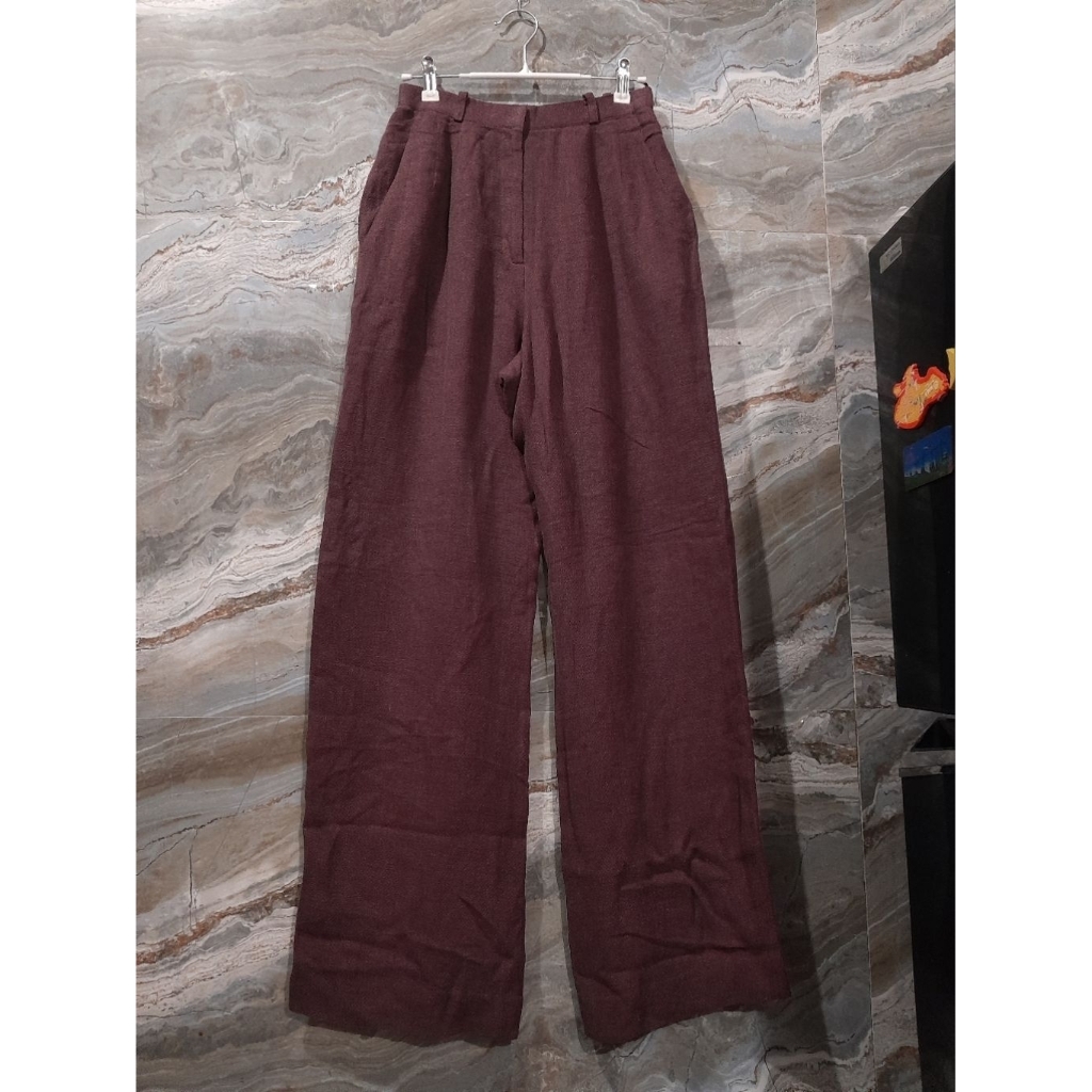 Celana Kulot Kain Hw, Celana Bahan Kulot, Celana Kerja Kulot