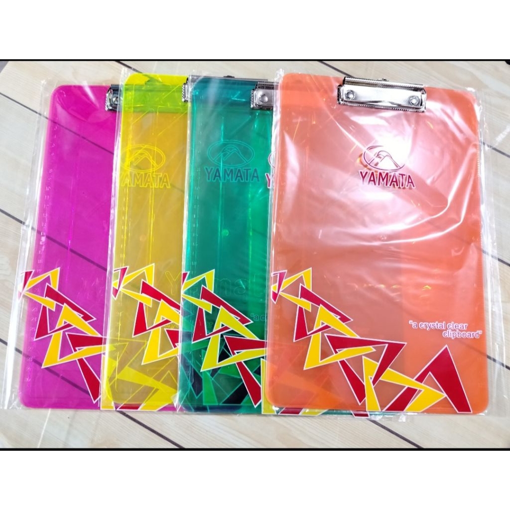 

Grosir PAPAN UJIAN MIKA TRANSPARAN / PAPAN UJIAN PLASTIK BENING YAMATA @24/BOX