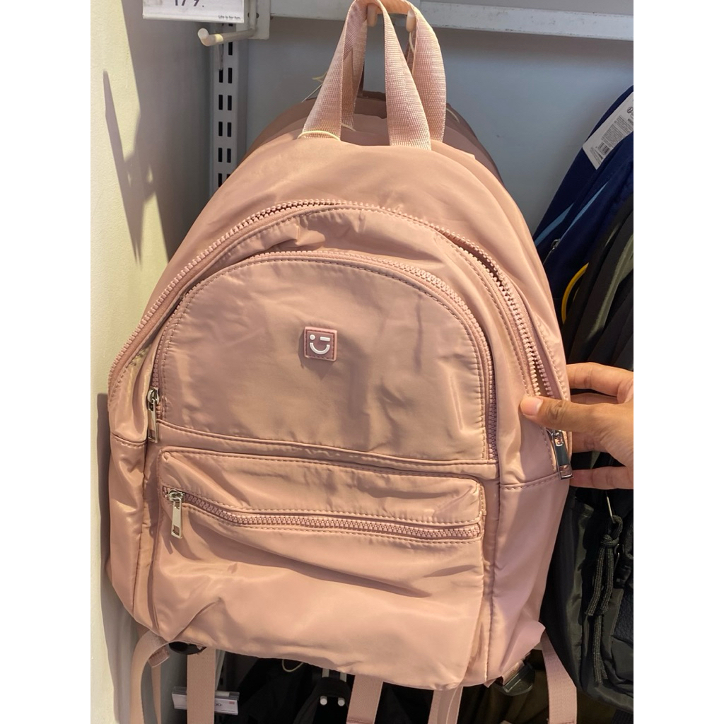 Miniso Original - PREMIUM BACKPACK Vitality Mix Series Backpack(Black) UNISEX / backpack miniso / ra