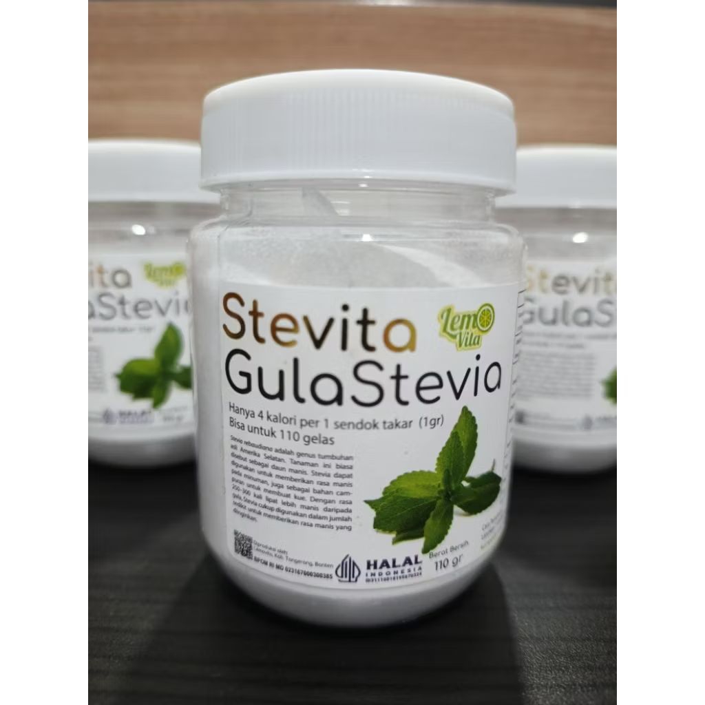 

Stevia pemanis alami bebas kalori | gula alami | gula diabetes | stevita 110gr