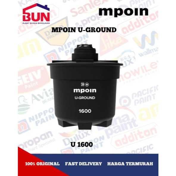 Toren / Tangki Air Tanam Mpoin U-Ground 1600 Mpoin Uground 1600