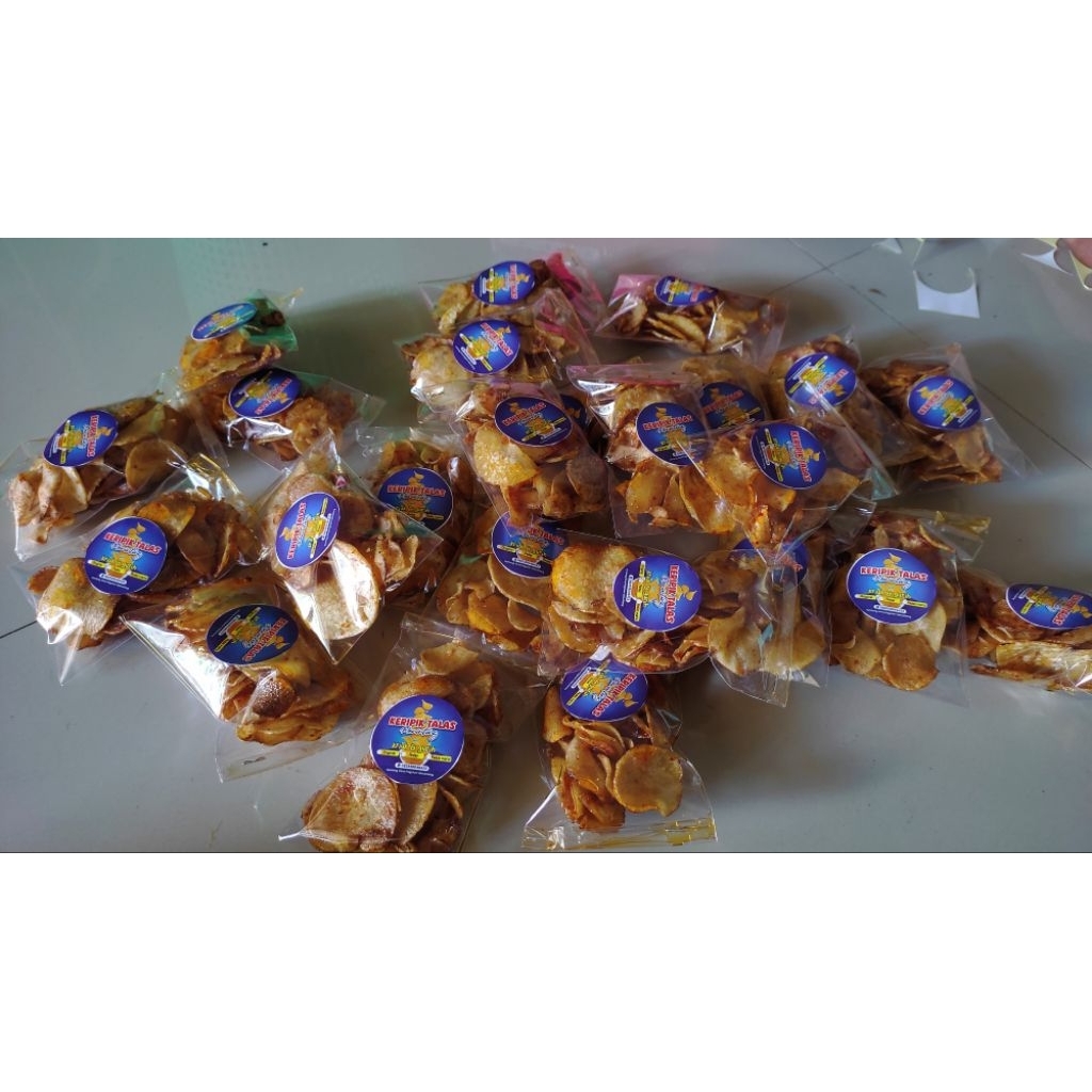 

keripik_talas_meninting_pedas,manis