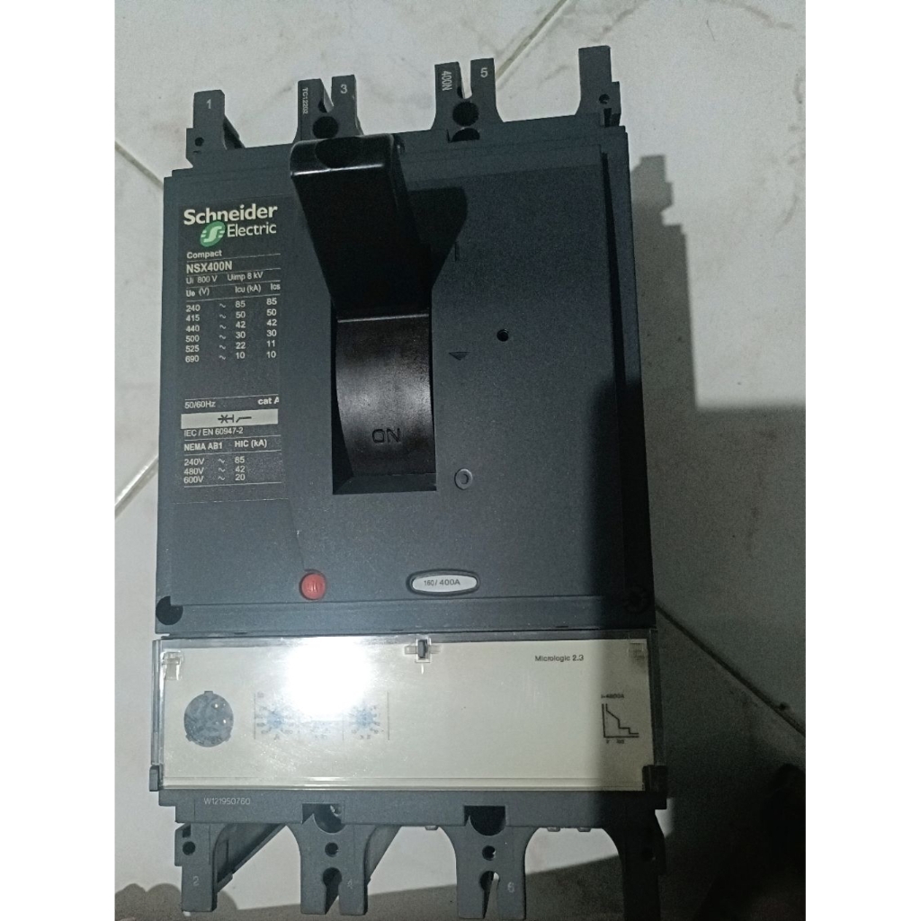 mccb type NSX400N 400A 630A