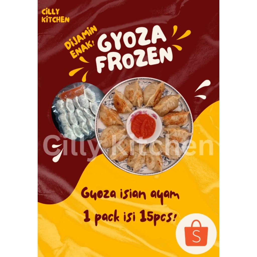 

Gyoza Frozen Isian Ayam - by Cilly Kitchen
