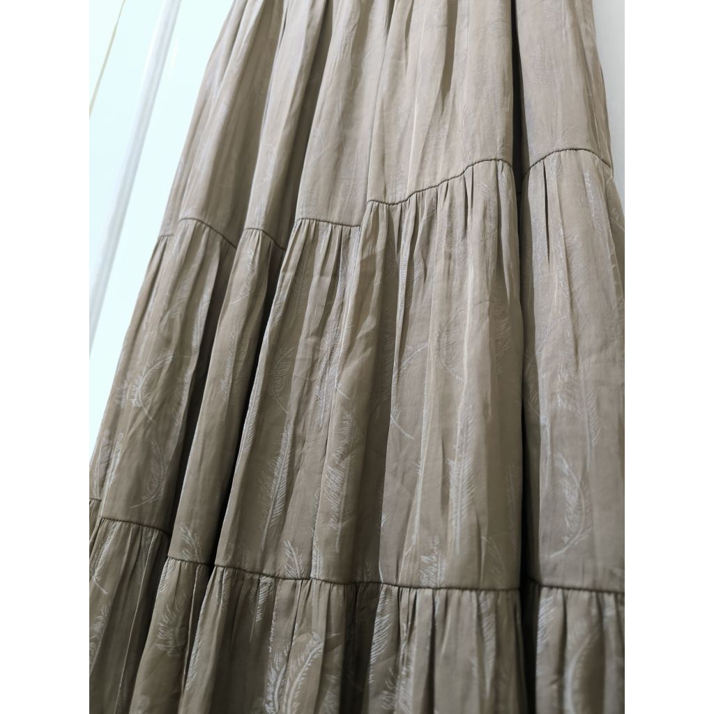 Preloved Rok Umpak Brown by Green Label Relaxing