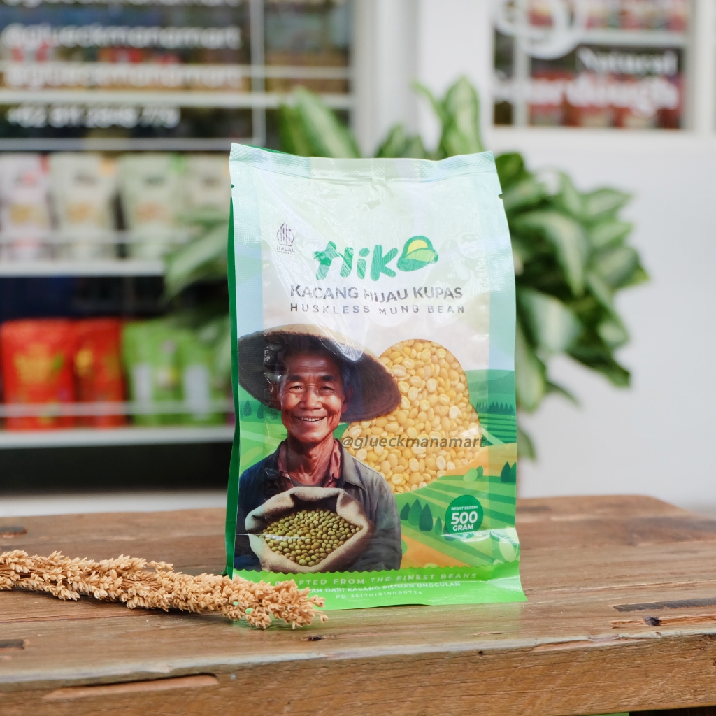 

Hiko Kacang Hijau Kupas 500gr
