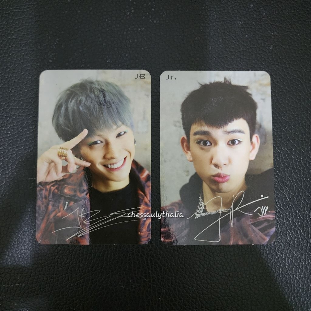 GOT7 JAYB JB JINYOUNG GOT IT OFFICIAL PHOTOCARD
