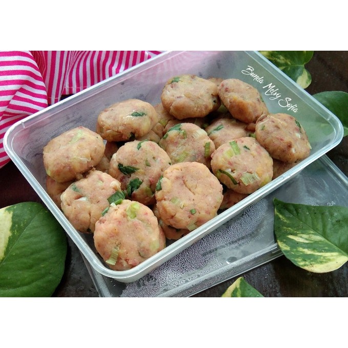 

TERMURAH PAKET SIAP MASAK PERKEDEL FROZEN ISI 6 KIRIM INSTAN