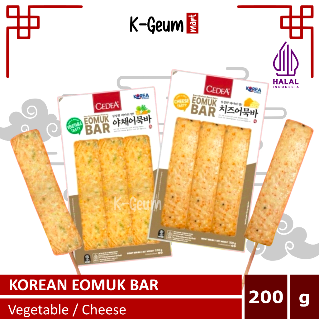 

Cedea Eomuk Bar | Odeng Hotbar Korean Fish Cake 200gr