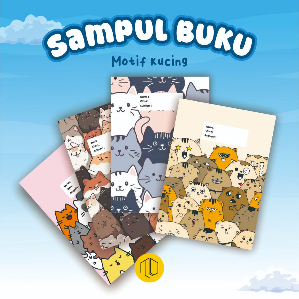 

Sampul Buku Tulis Aesthetic Isi 10 Motif Cat Lovers Kucing - Sampul Buku - Sampul Buku Aestetic - Cover Buku - A5 B5 - Sampul Bigboss - Sampul Sidu - Sampul Buku Estetik - Sampul Buku Custom Nama - Buku Tulis - Buku Latin - Sampul Coklat Buku Tulis