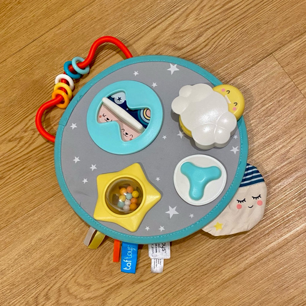PRELOVED TafToys Mini Moon Activity Center | Mainan Anak Baby Bayi Interaktif Tummy Time Mainan Eduk