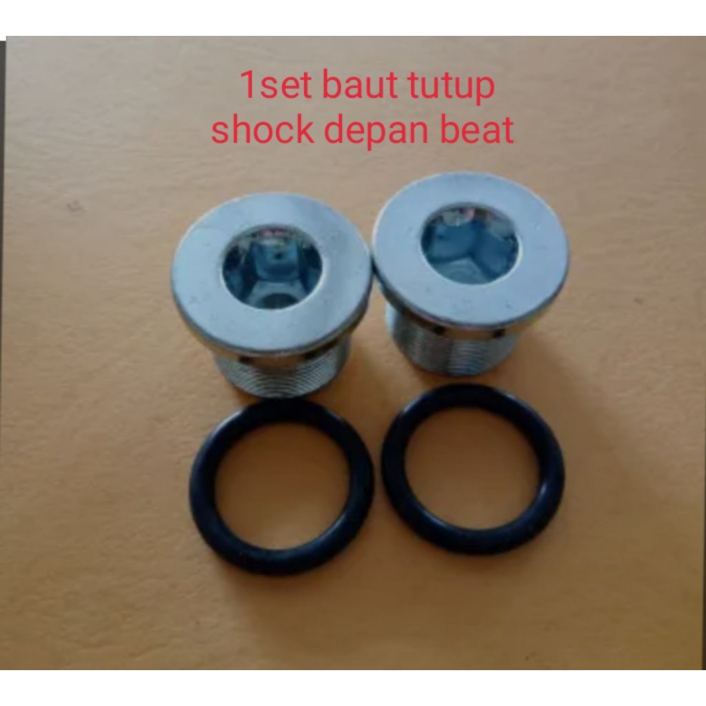 1set baut tutup as shock depan beat