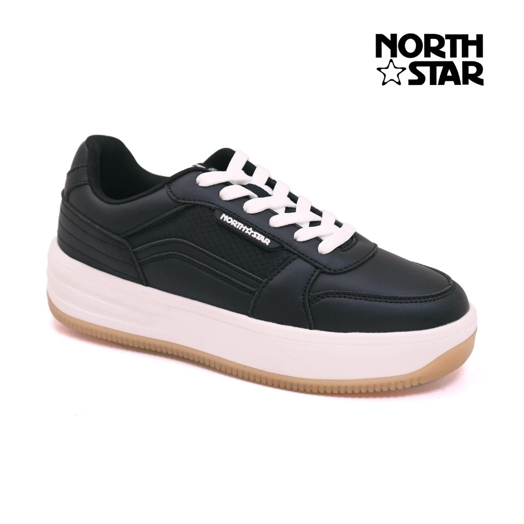 NORTH STAR Sepatu Sneakers Wanita Hitam Putih