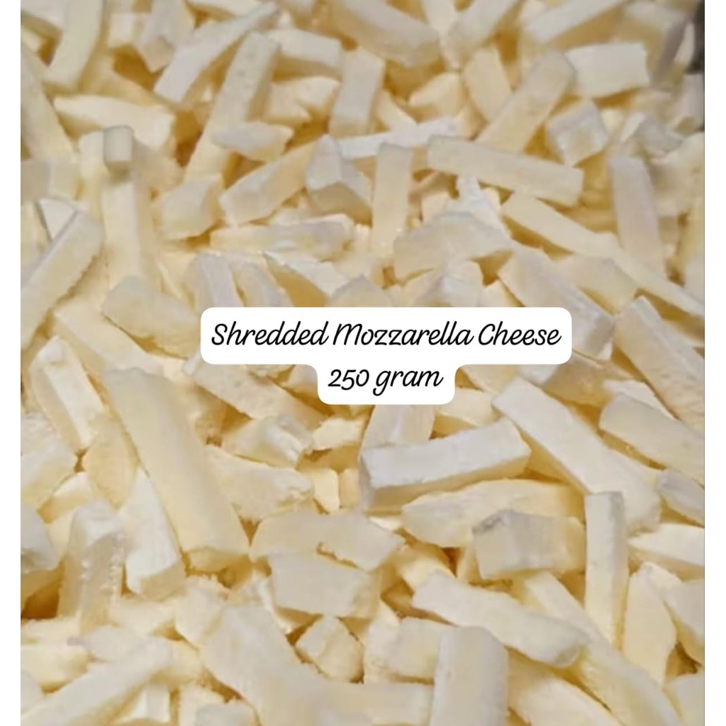 

Shredded Mozzarella Cheese 250gr