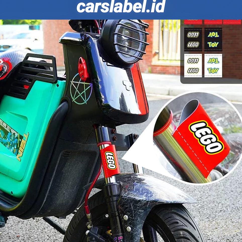 

Lego Toy MINI Label Tag Variasi Pintu Bagasi Body Hiasan Stiker Lego Mobil Motor Viral